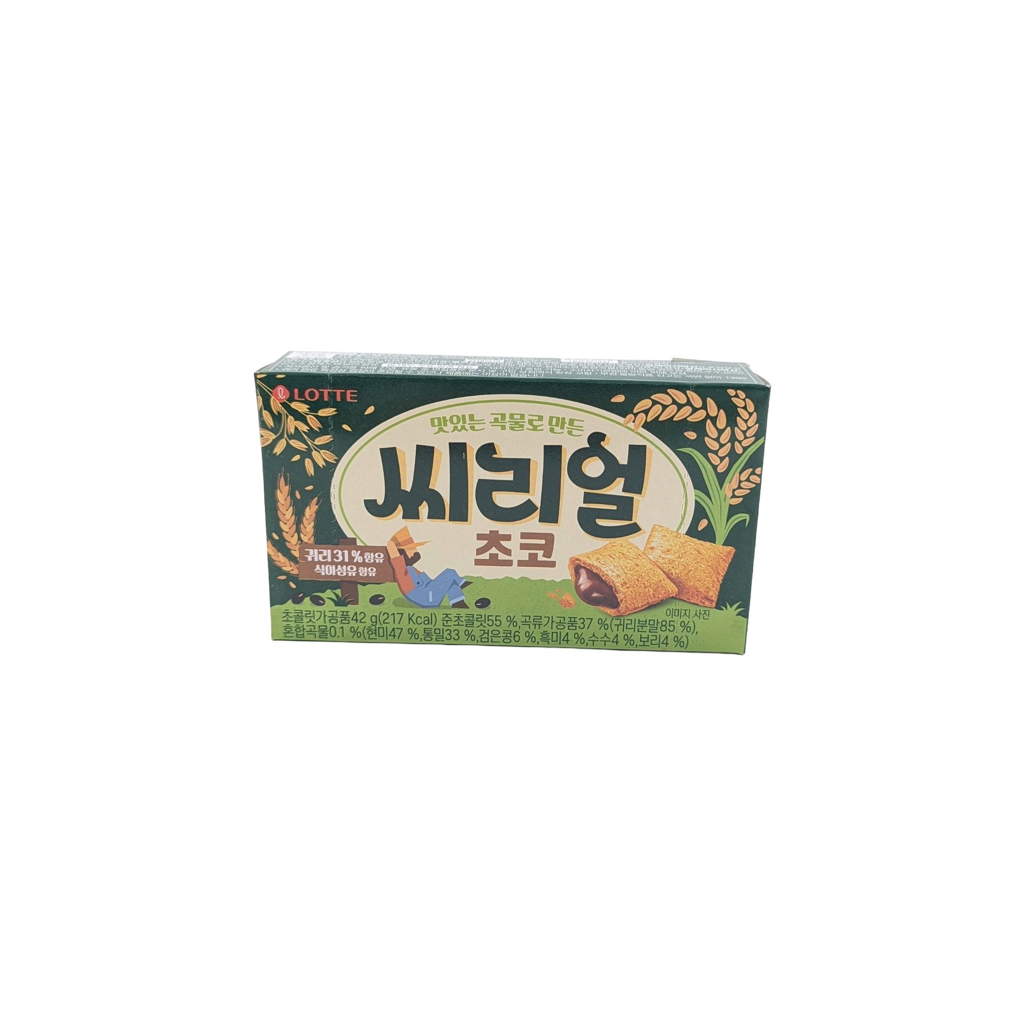 CEREAL CHOCO (42G*32) 롯데 씨리얼 초코 (오트)